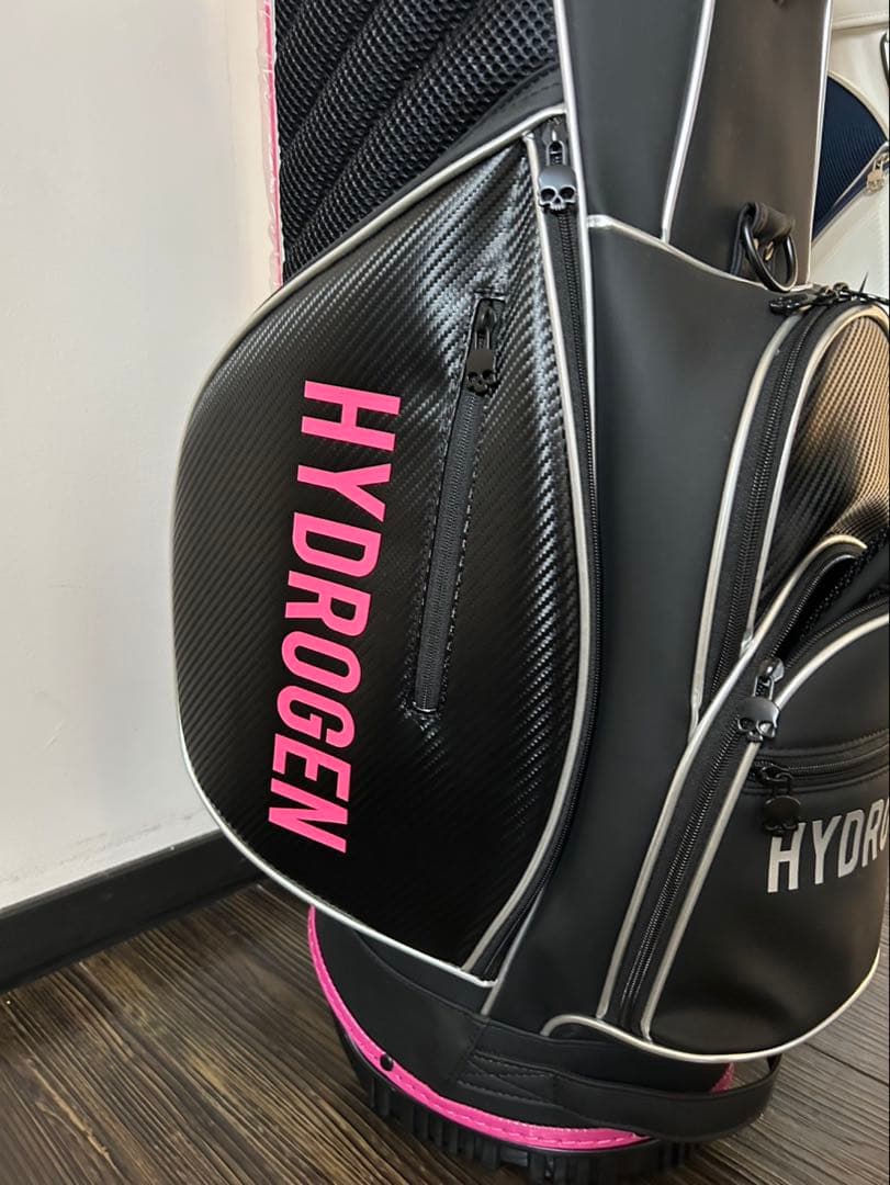 最終価格HYDROGEN キャディバッグ　ハイドロゲン