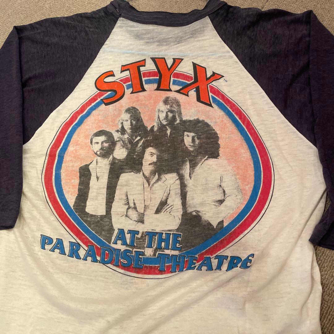 STYX パラダイスシアター Tシャツ　ビンテージバンドTシャツ! サイズM相当