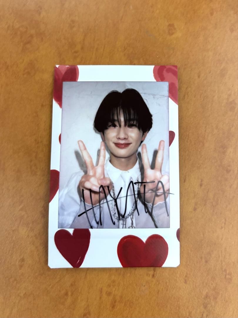 田村颯大 サイン入りチェキ