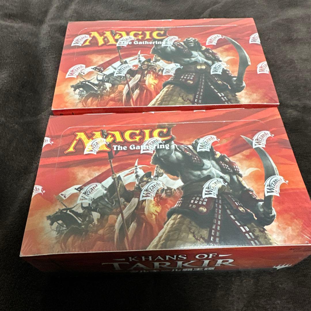 タルキール覇王譚　日本語版　ブースターボックス　2箱セット