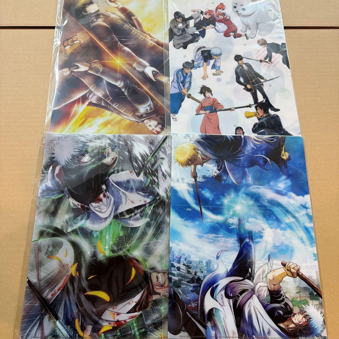 銀魂 ジャンフェス アニプレックス 大抽選会 B賞 クリアファイル コンプセット