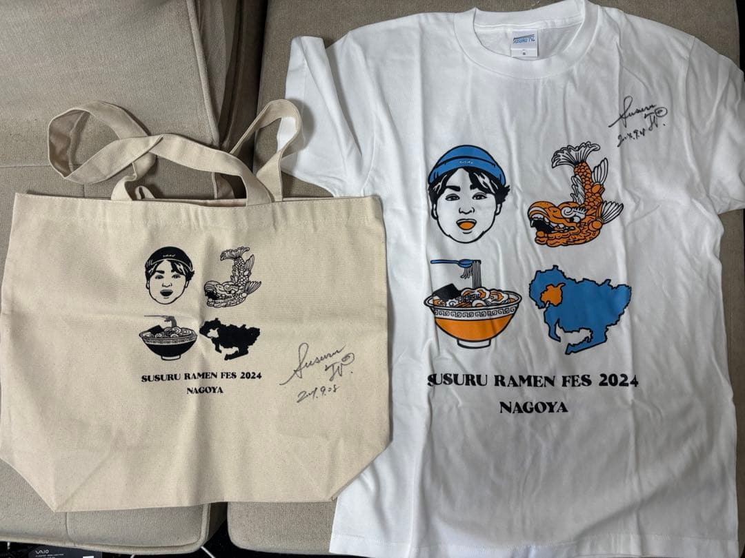 SUSURUTV ラーメンフェス　名古屋　グッズ