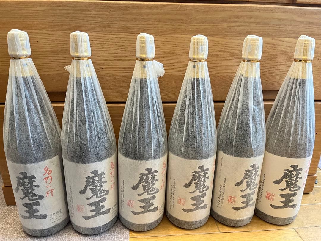 魔王　焼酎　1800ml 6本セット　一升　未開封新品　④