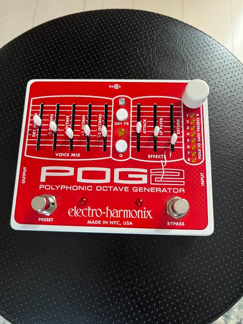 electro-harmonix POG2 ポリフォニックオクターブジェネレータ