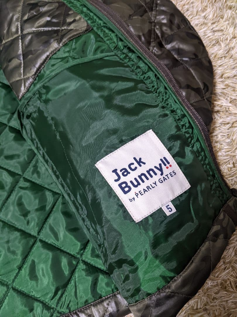 Jack Bunny!! カモフラージュ キルティングジャケット サイズ5