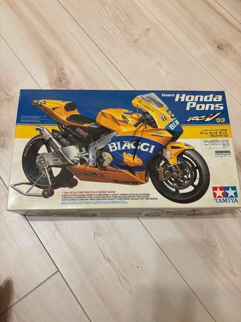 ★★タミヤ 1/12 ホンダ　RC211V '03Team Honda Pons