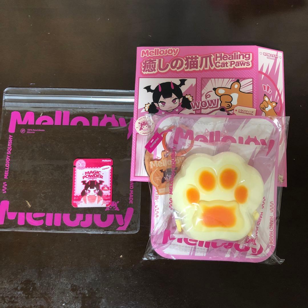 mellojoy メロジョイ 猫爪　チーズ　癒しの猫爪 スクイーズ