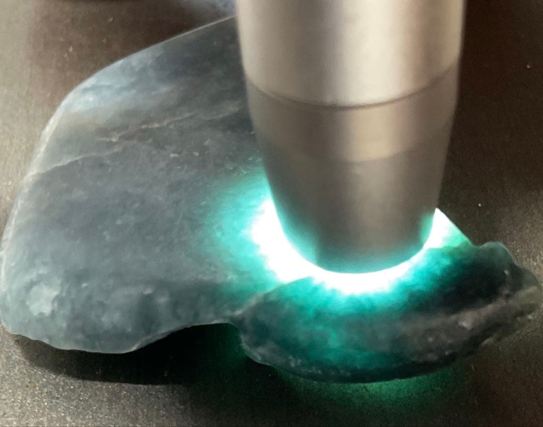 ［一部茄子紺色］　入りコン沢翡翠11g ヒスイ　ひすい　糸魚川