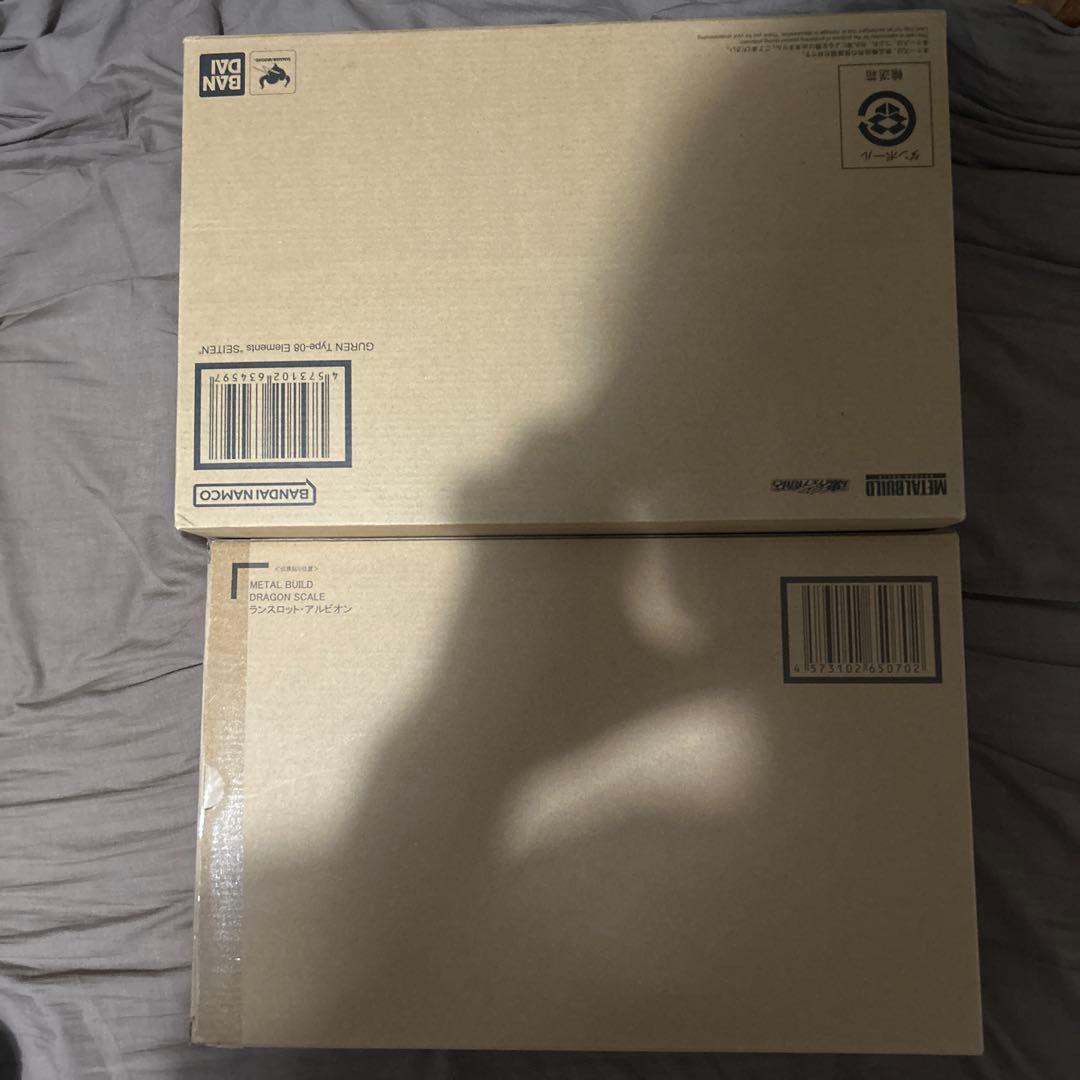 メタルビルド　ランスロットアルビオン　紅蓮聖天八極式　セット