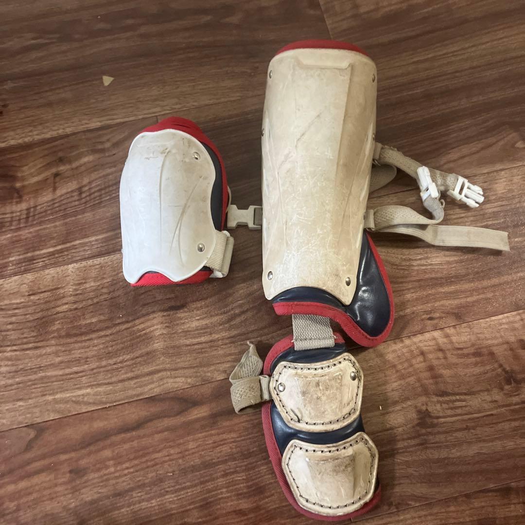 Zett 野球　フットガード　エルボーガード　中古品