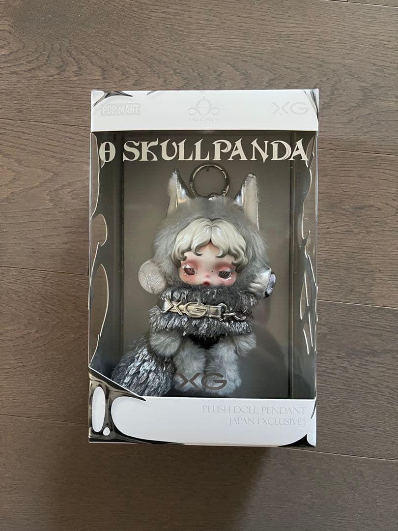新品未開封　SKULL PANDA XGコラボ ぬいぐるみ(24時間内発送)