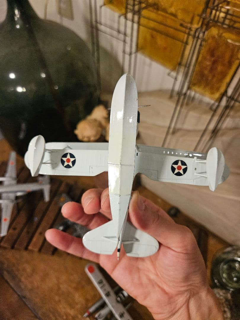 飛行機　戦闘機　模型　プラモデル　航空自衛隊　水上　ドイツ　日本軍　昭和レトロ