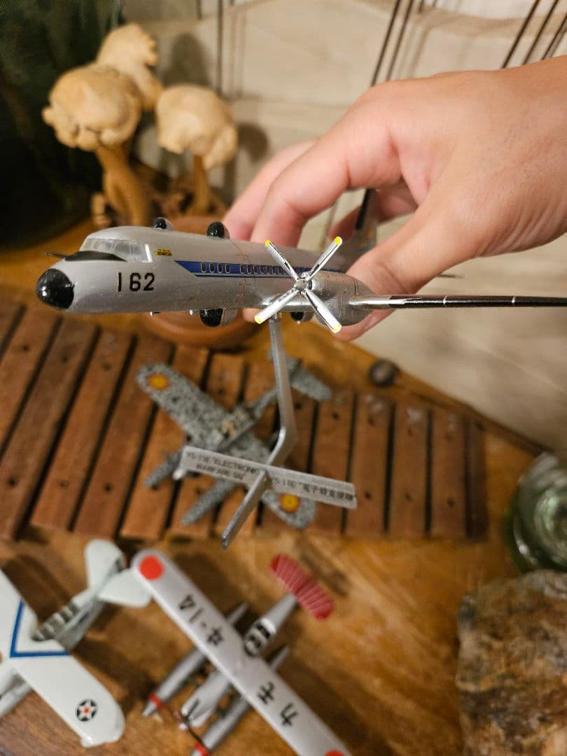 飛行機　戦闘機　模型　プラモデル　航空自衛隊　水上　ドイツ　日本軍　昭和レトロ
