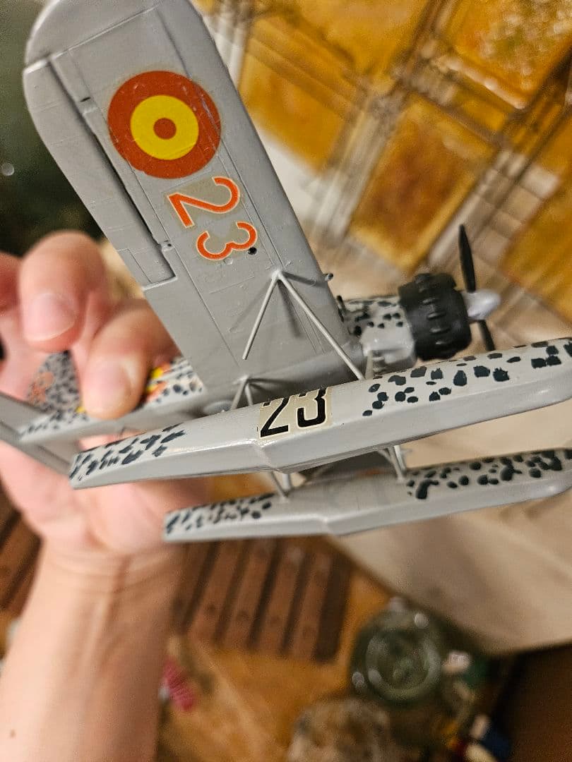 飛行機　戦闘機　模型　プラモデル　航空自衛隊　水上　ドイツ　日本軍　昭和レトロ