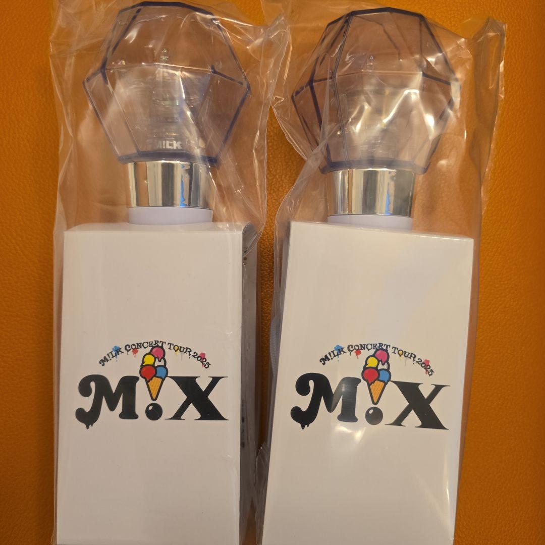 あ*ん様 M!LK ミルクラスタル スティック3 ペンライト 2本 バラ売り可
