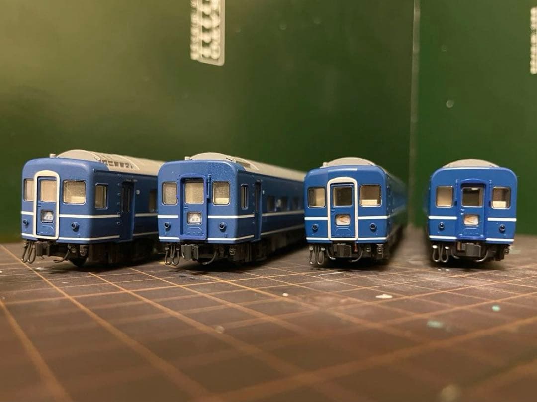 【加工品・室内灯付】KATO 14系「富士・はやぶさ」 12両セット