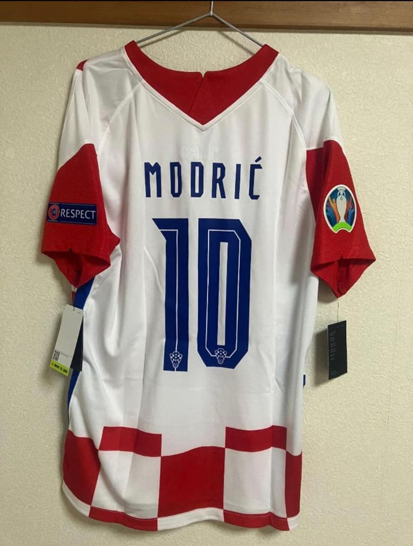 【新品/正規品】クロアチア代表 ＃10モドリッチ EURO2020 ユニフォーム