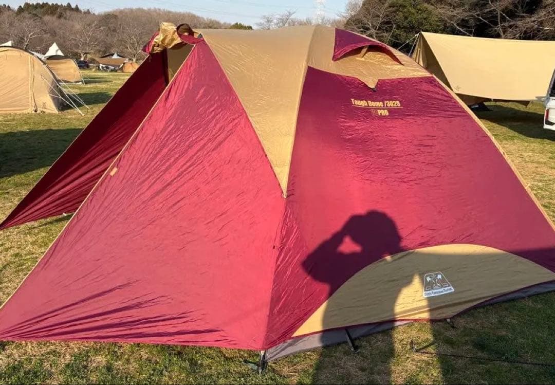 コールマン　タフドーム3025 スタートパッケージ　バーガンディ