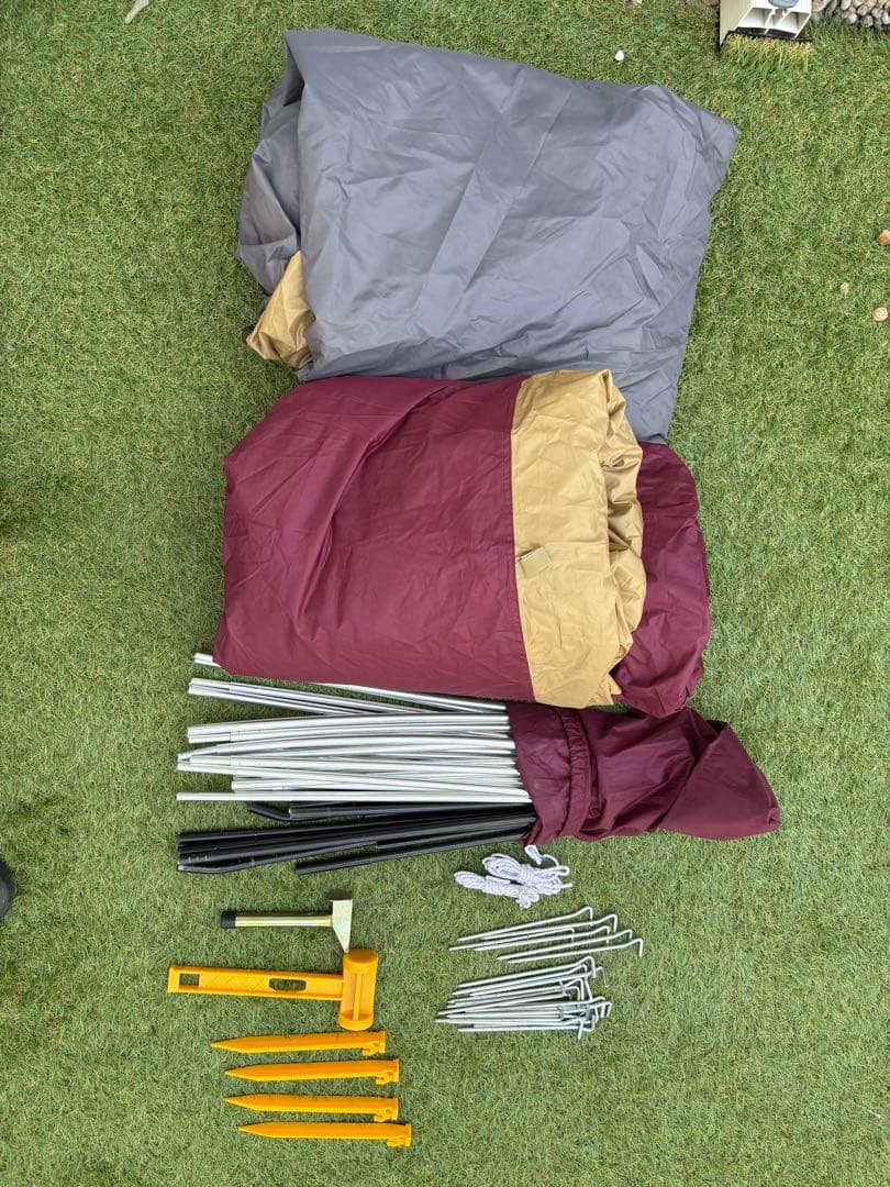 コールマン　タフドーム3025 スタートパッケージ　バーガンディ