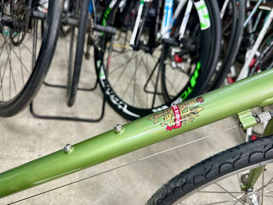 ビアンキ ミニベロ8 Drop Lepreレプレ基本分解発送送料無料！