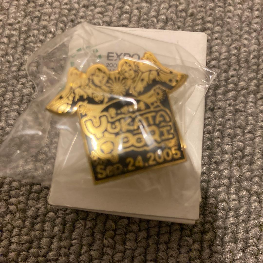 愛知地球博　愛知万博　ピンバッチ　キッコロモリゾー　未使用