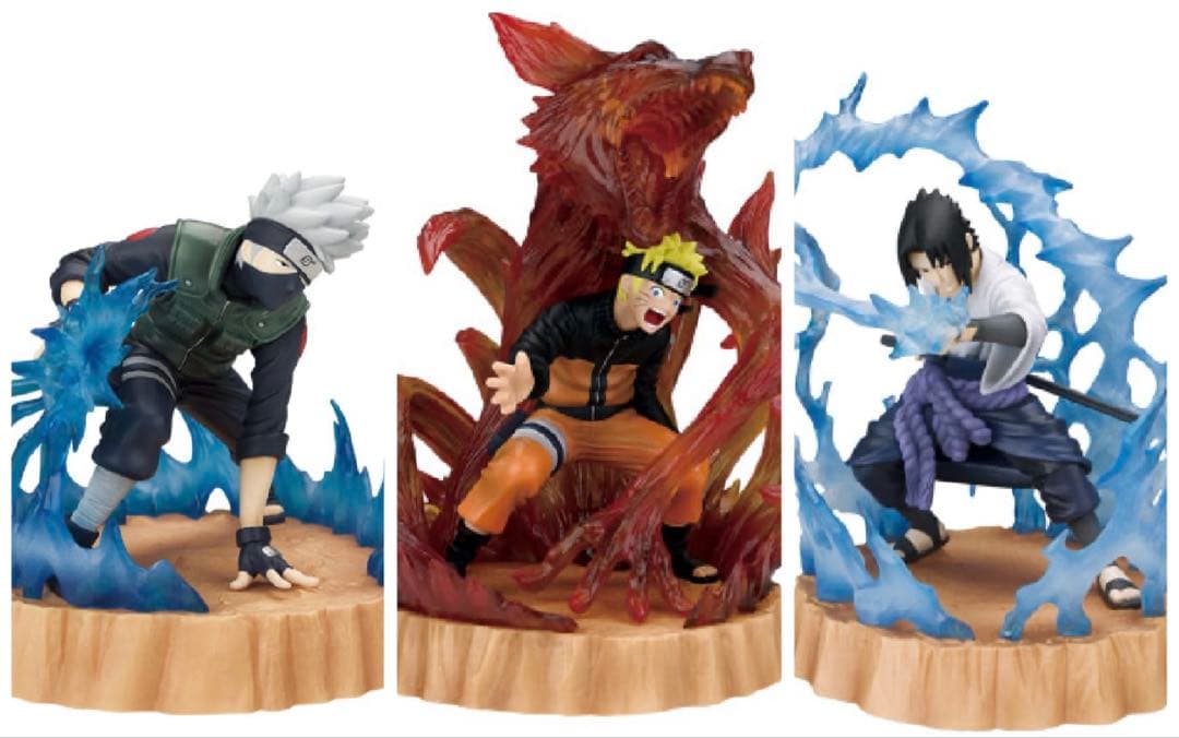 一番くじ NARUTO 疾風伝 フィギュア ナルト サスケ カカシ A賞B賞C賞