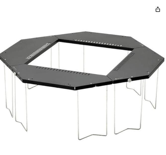 【新品・送料込】スノーピーク 焚き火 ジカロテーブル ブラック FES-011