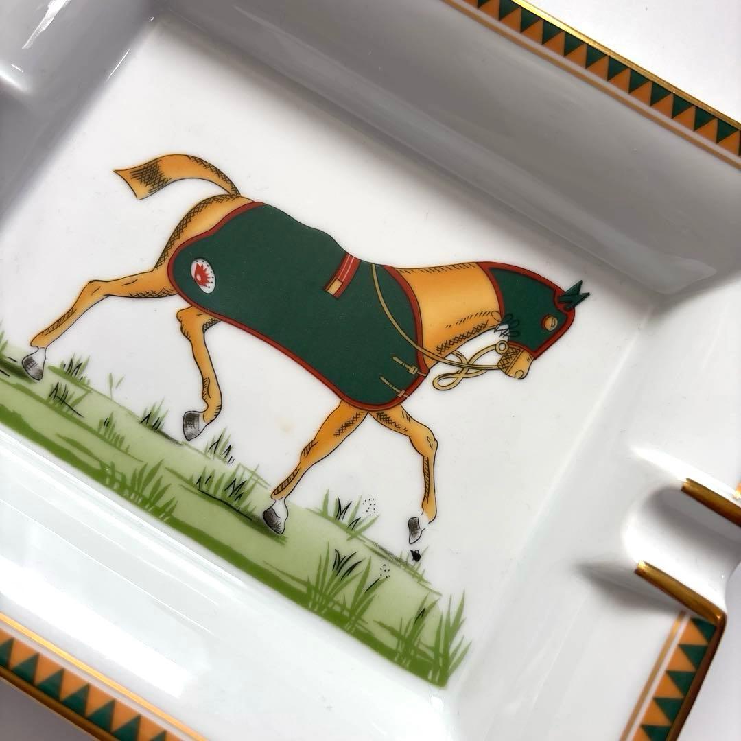 HERMES☆エルメス馬柄アッシュトレイ灰皿/小物入れ