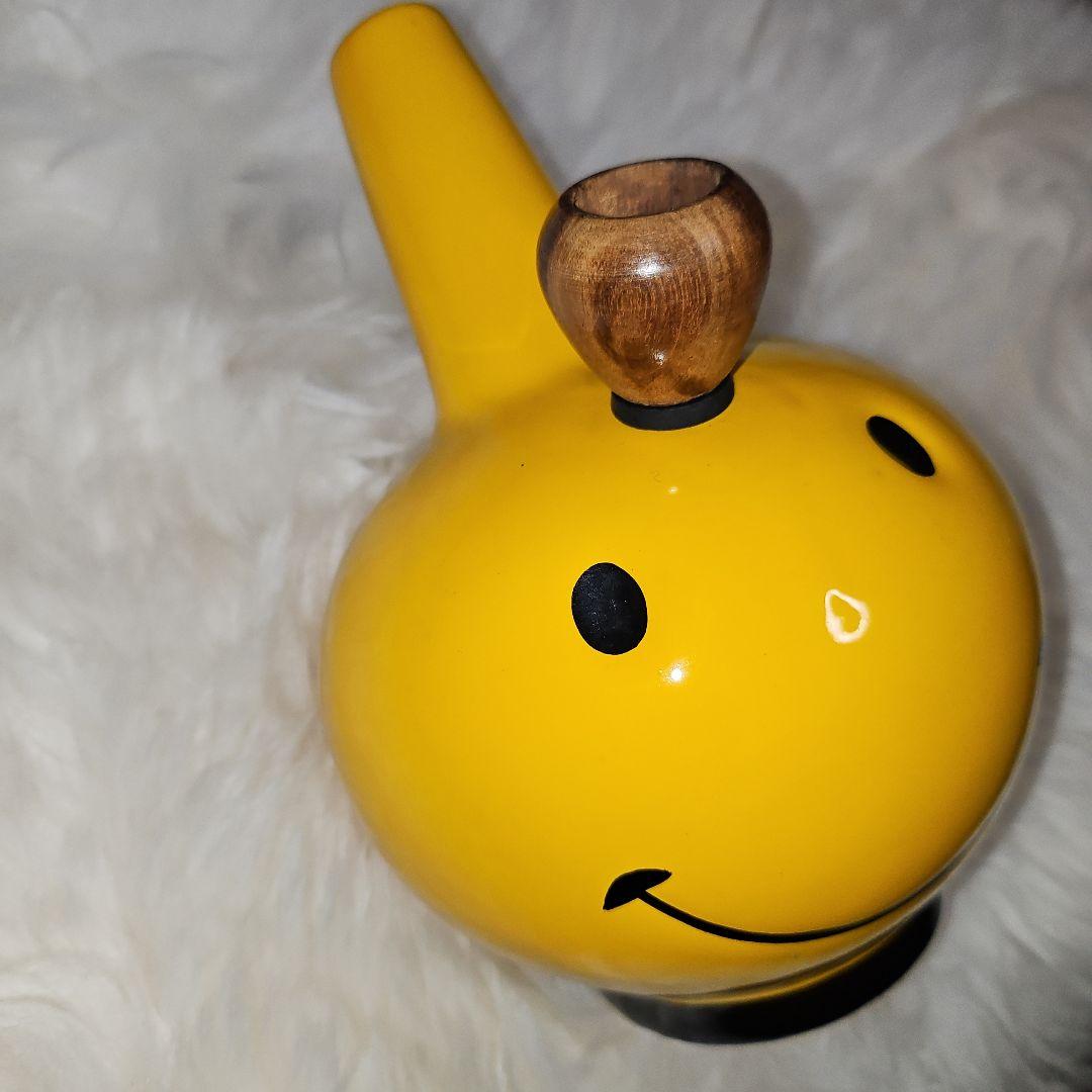 レトロ ヴィンテージ smiley ceramic 水パイプ ボング
