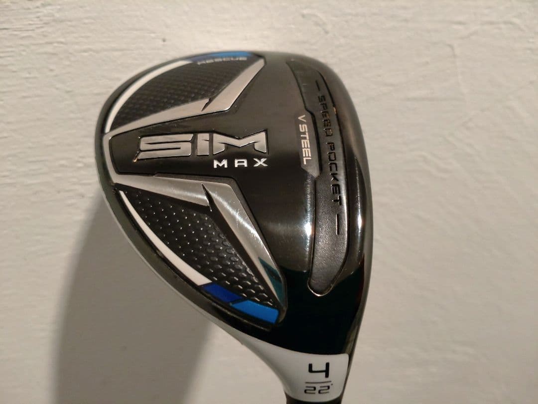 テーラーメイドSIM MAX HYBRID 4 22°TENSEI TM 60R