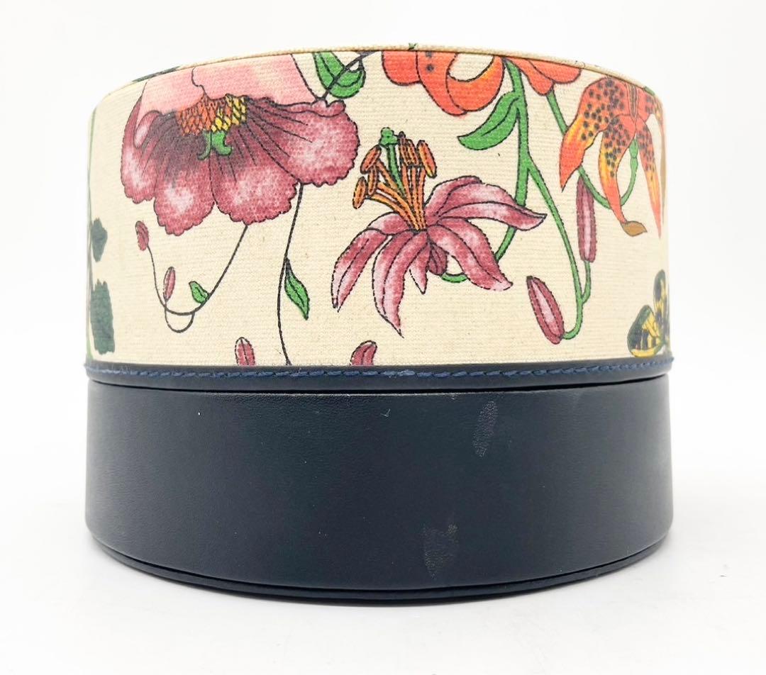 T1579 GUCCI グッチ フローラ アクセサリー ケース 宝石 ケース