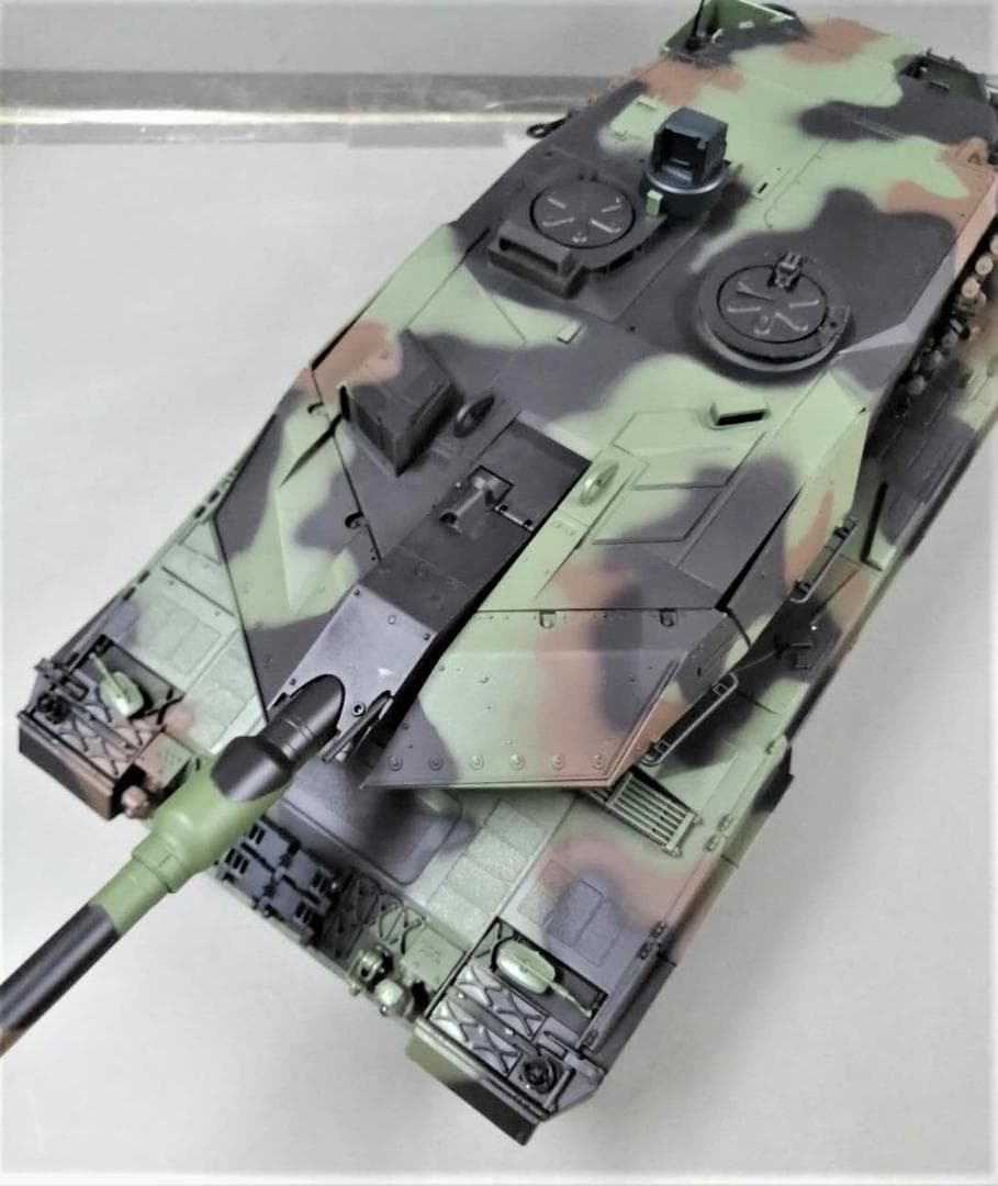 訳あり1/16戦車ラジ今　ドイツレオパルド　ヘンロン基板7.0