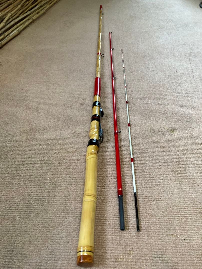 竹竿　自作（落とし込み）改造版