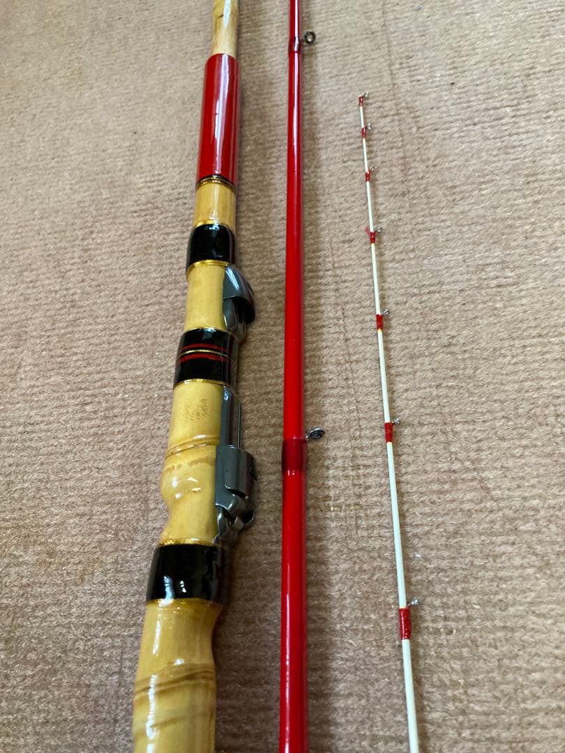 竹竿　自作（落とし込み）改造版