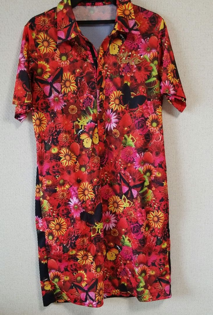 【新品】ダンスウィズドラゴン フラワー ワンピース ゴルフ