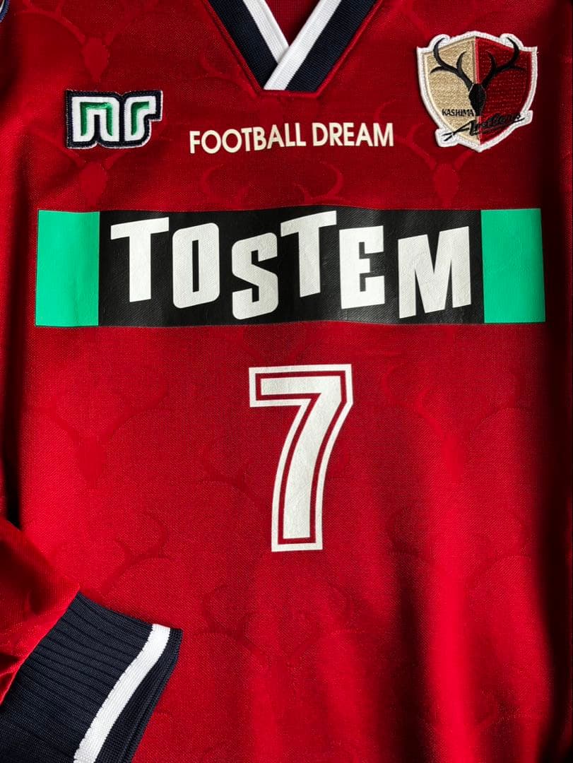 2000年鹿島アントラーズユニホームピンクタグ