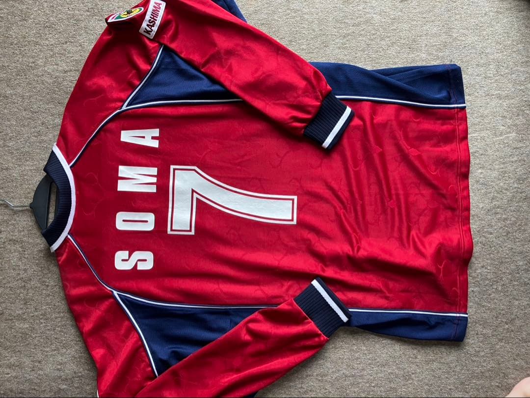 2000年鹿島アントラーズユニホームピンクタグ