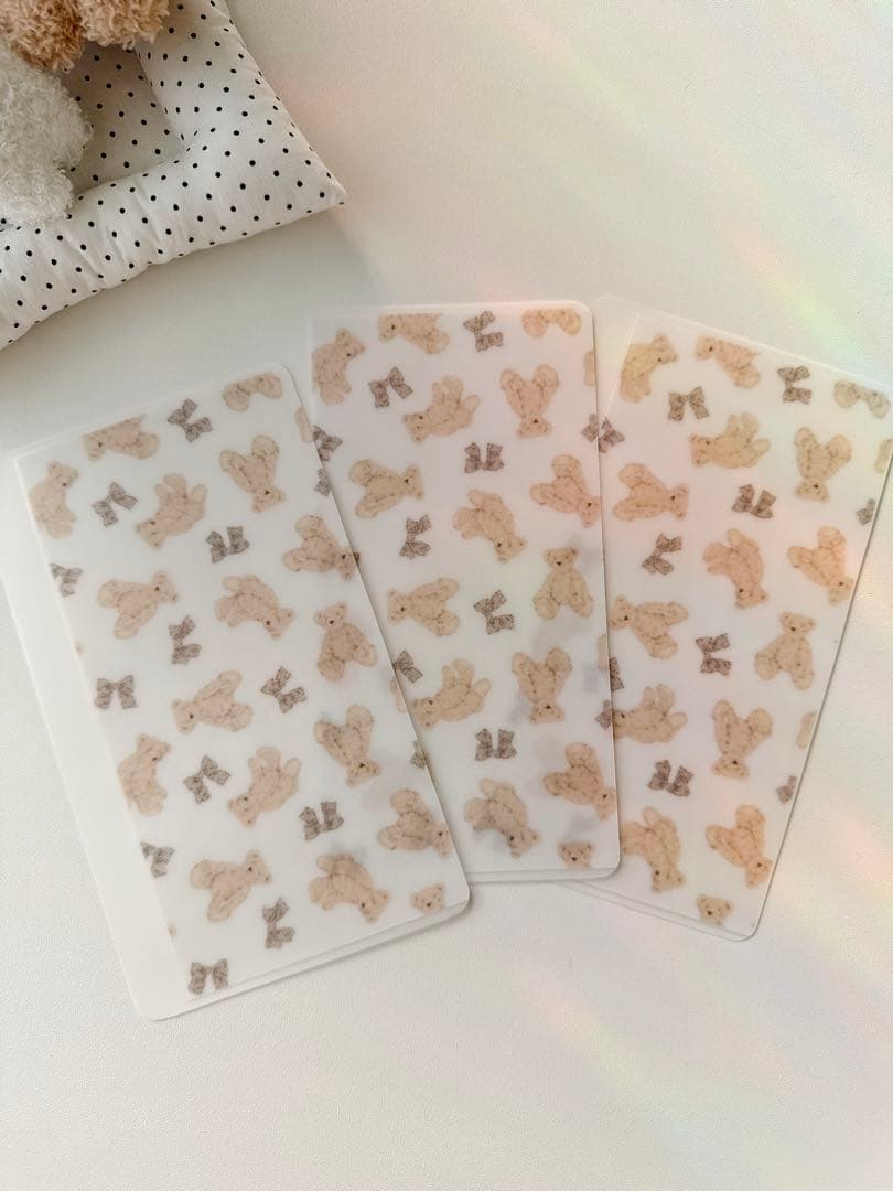 A6 refill teddy bear freerefill② 1140円