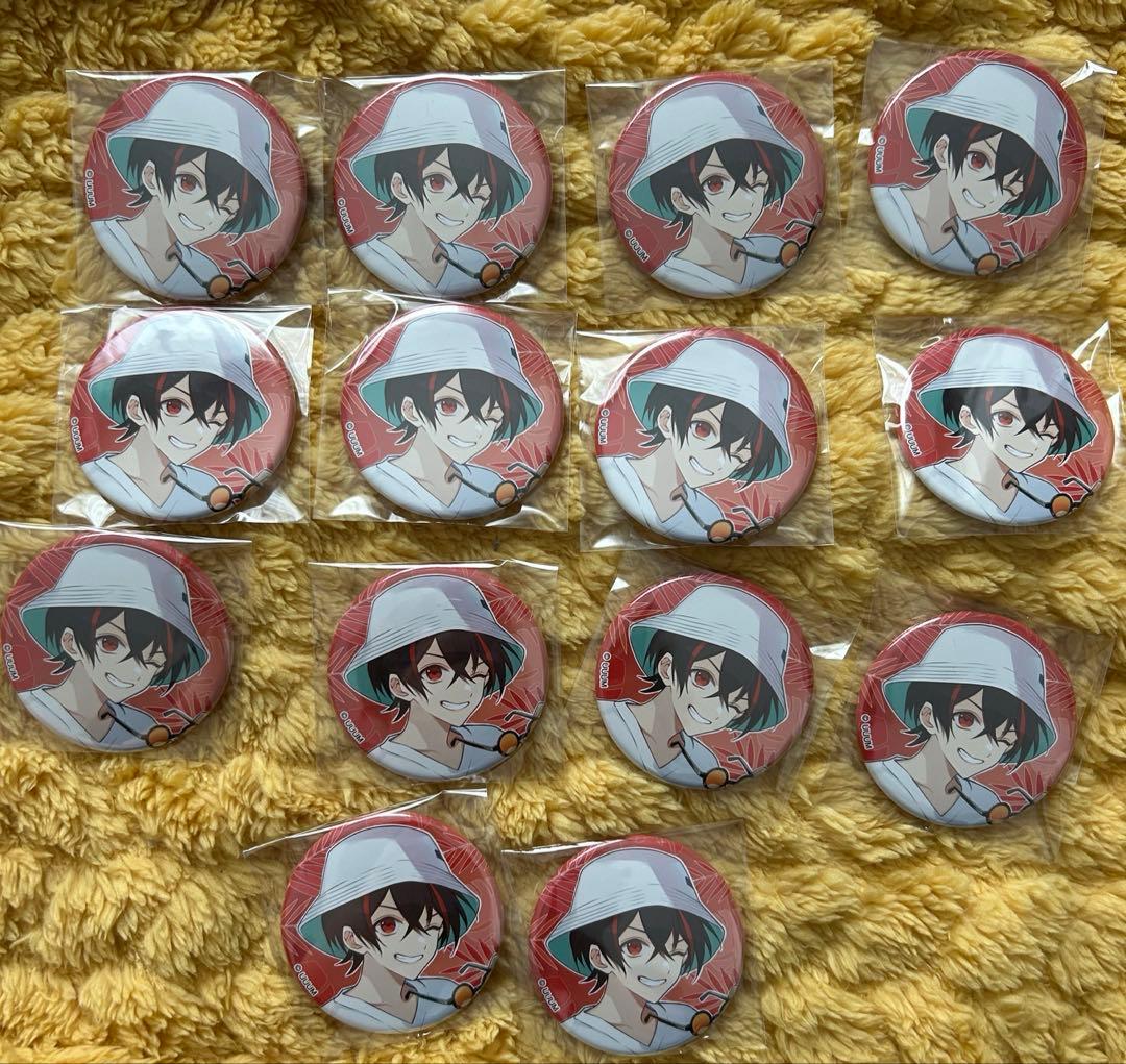 カラピチ　ゆあん　東京ドームシティ　缶バッジ　夏休み　からぴち