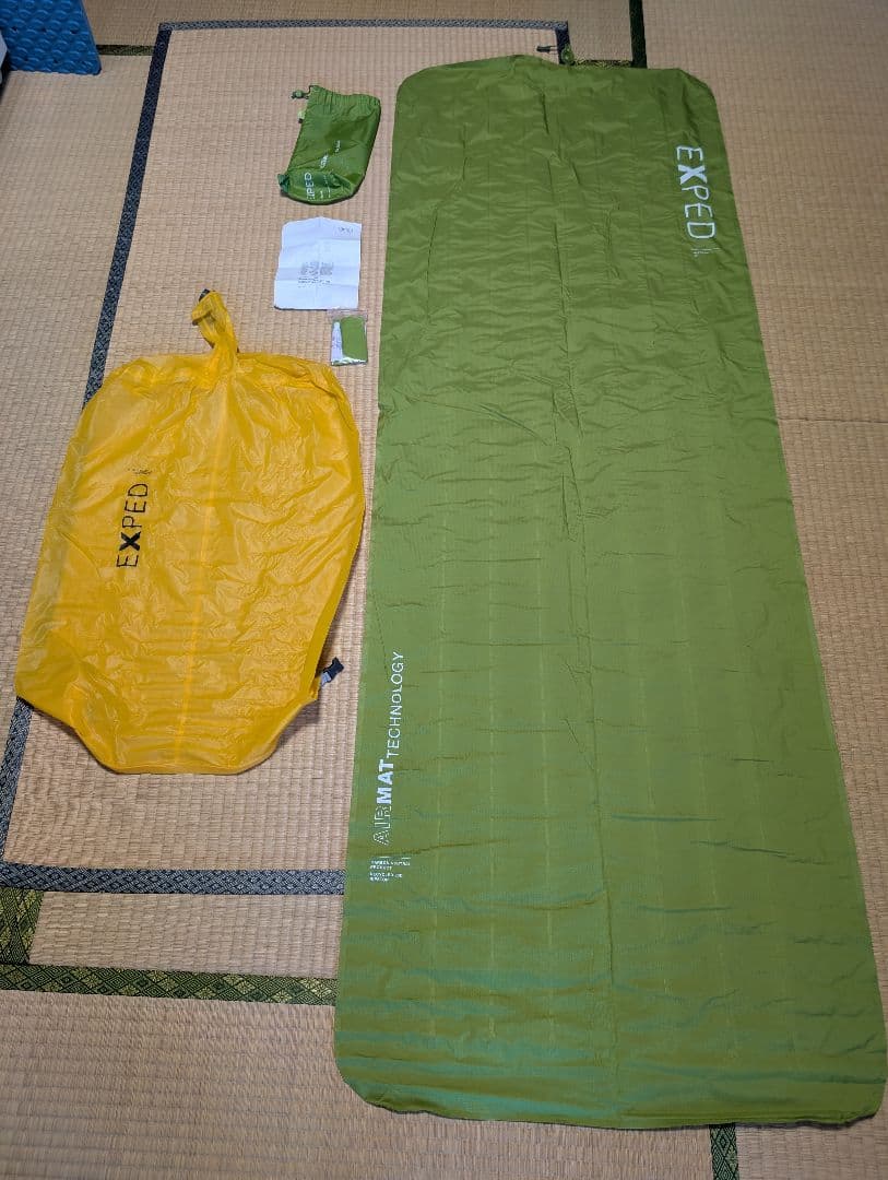 EXPED スリーピングマット グリーン