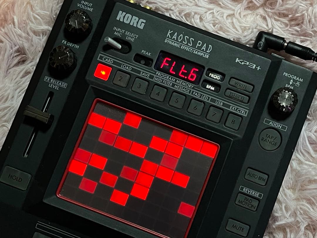美品 KORG KAOSS PAD KP3+サンプラー／エフェクター