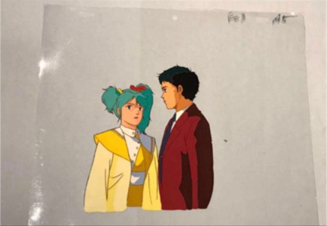 逆襲のシャア　セル画　閃光のハサウェイ　クェス　機動戦士ガンダム　キルケーの魔女