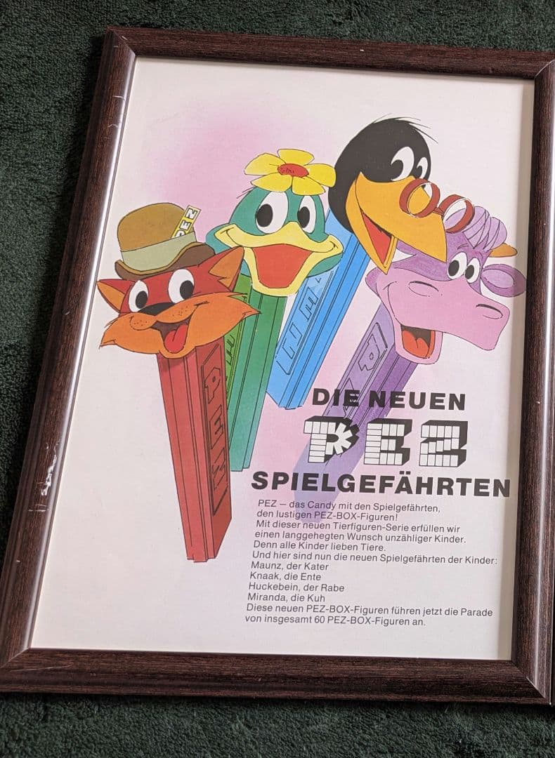 PEZ 当時　アドバタイズ
