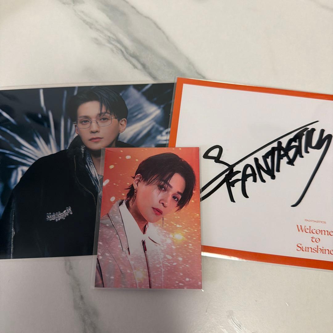 FANTASTICS 八木勇征　サイン