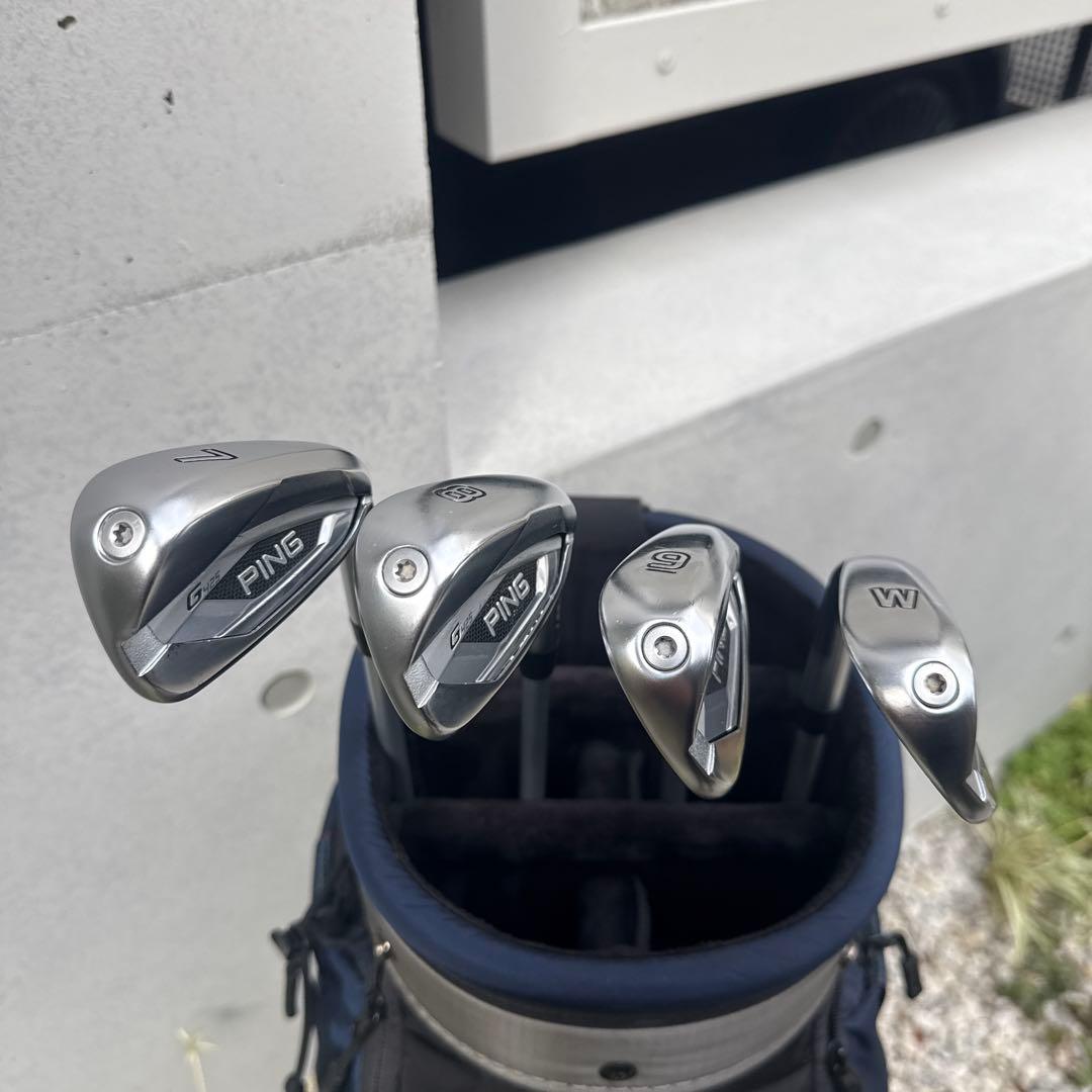 PING G425(7-PW)4本 アイアンセット MCI-60 フレックス　R