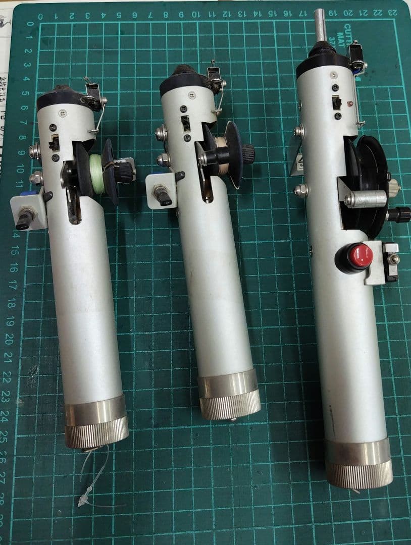 ワカサギ電動リール3台セット