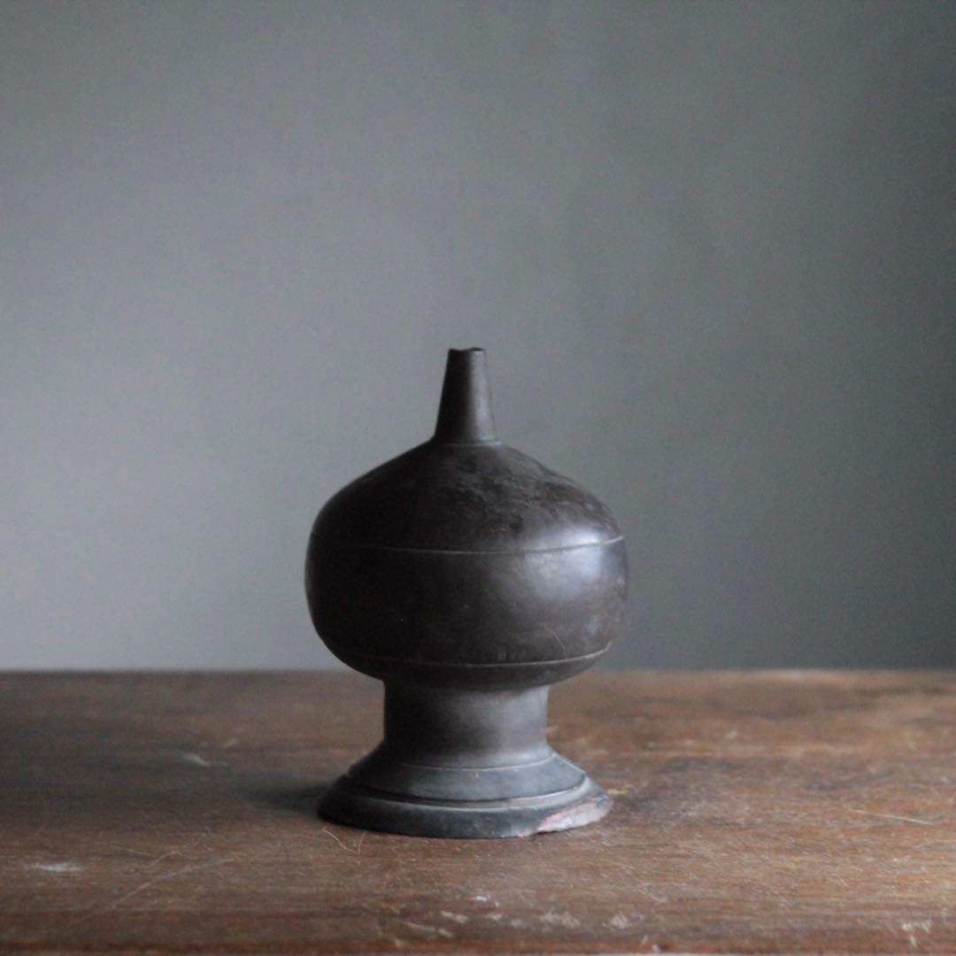 古銅 擬宝珠 仏教美術 古美術 古道具 アンティーク オブジェ