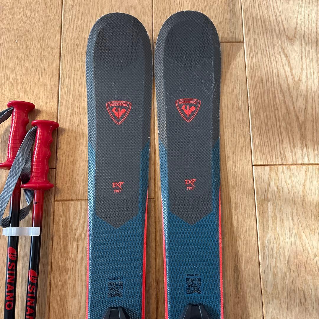 ROSSIGNOL（ロシニョール） ジュニア用スキー 4点セット！美品