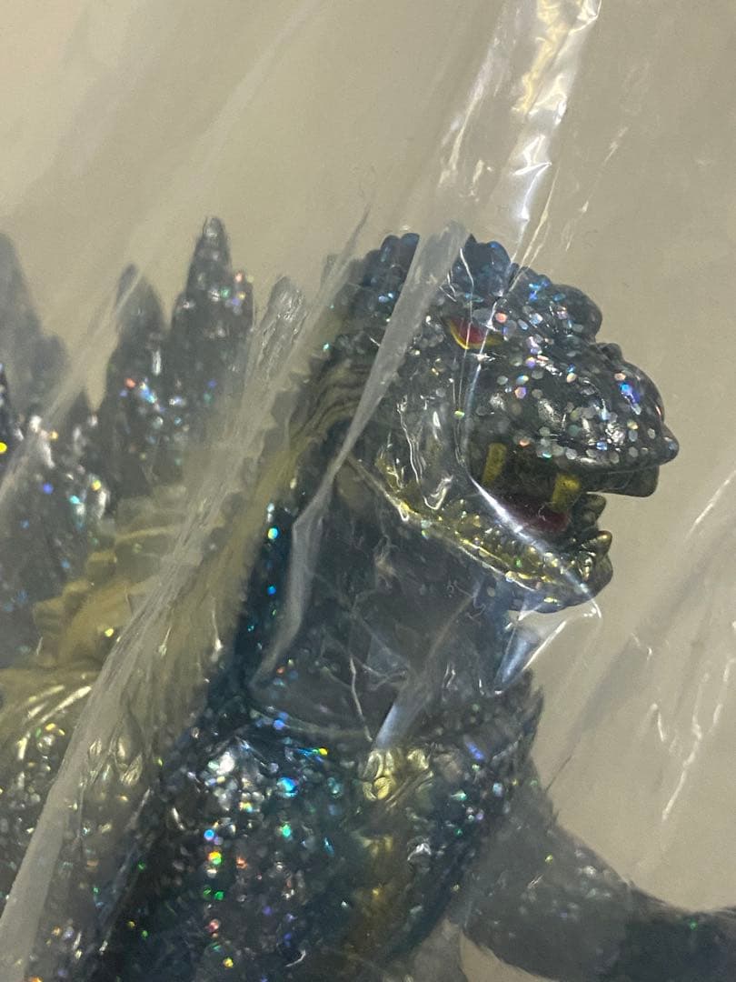 マルサン ゴジラ'99 ソフビ ブルーグリッター