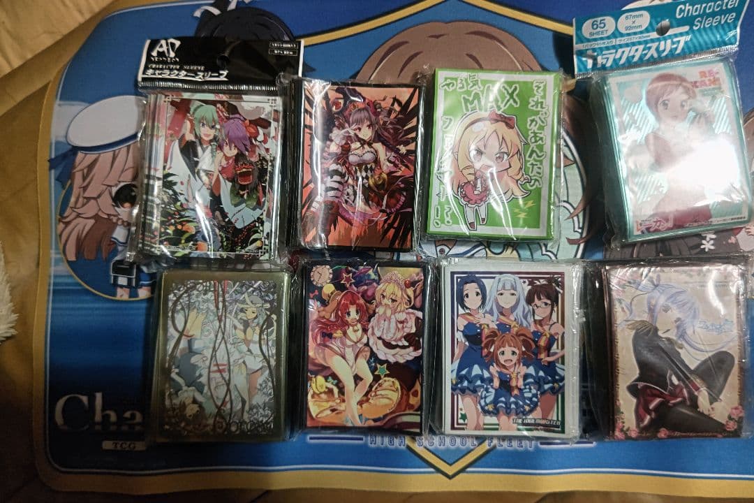 アニメキャラクター トレーディングカードスリーブ 全14個